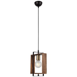 Opviq Karo - 73-01 Lámpara de araña de metal y madera